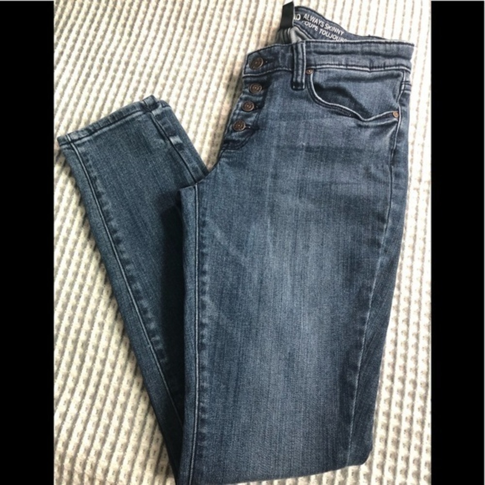 Gap jeans always skinny size 2